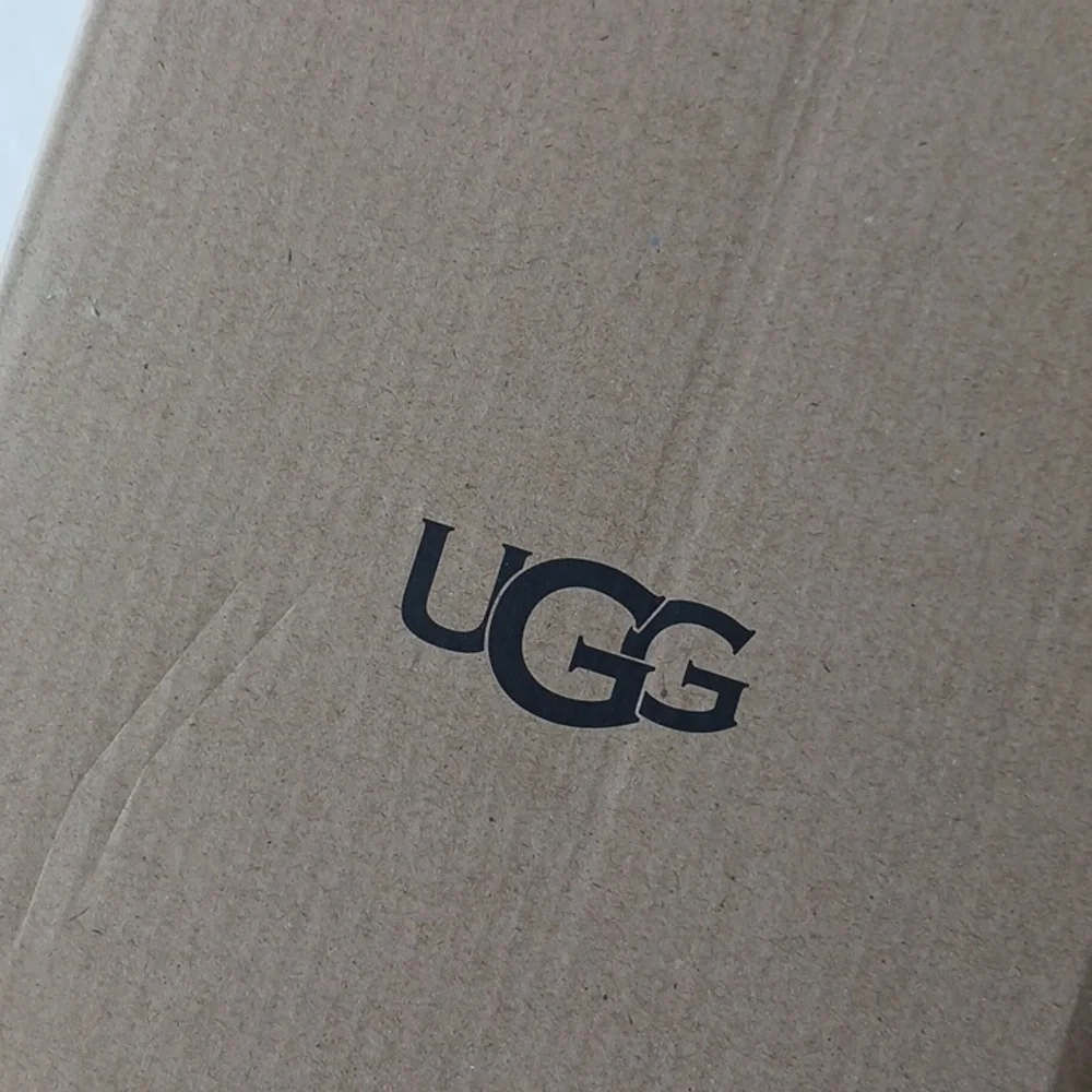 UGG Empty Shoe Slippers Box Brown Carton Clean Sz.8